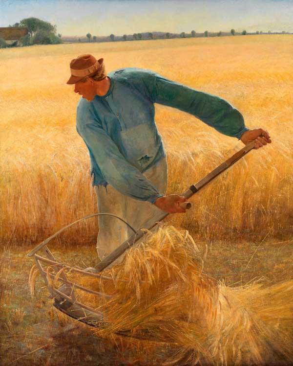 Lauritz Andersen Ring: Lantarbetare. Bild: Album/Alamy Stock Photo