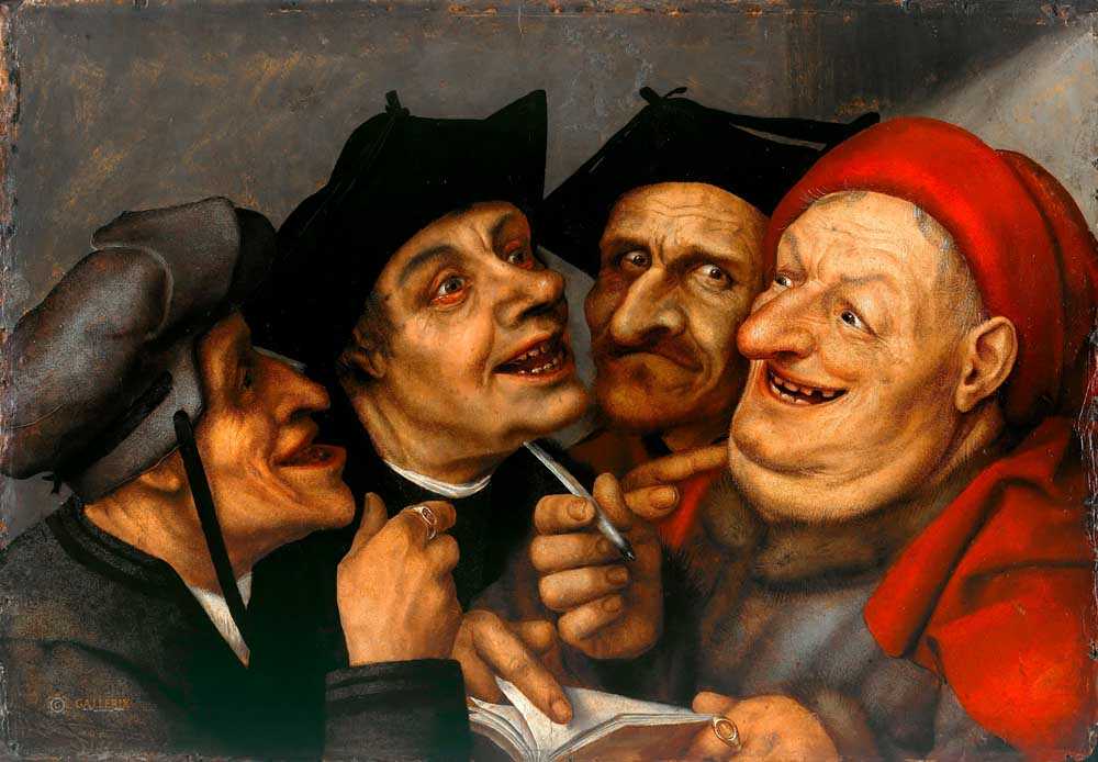 Quinten Matsys: Köpekontraktet (1515).Bild:History & Art Collection/Alamy Stock Photo