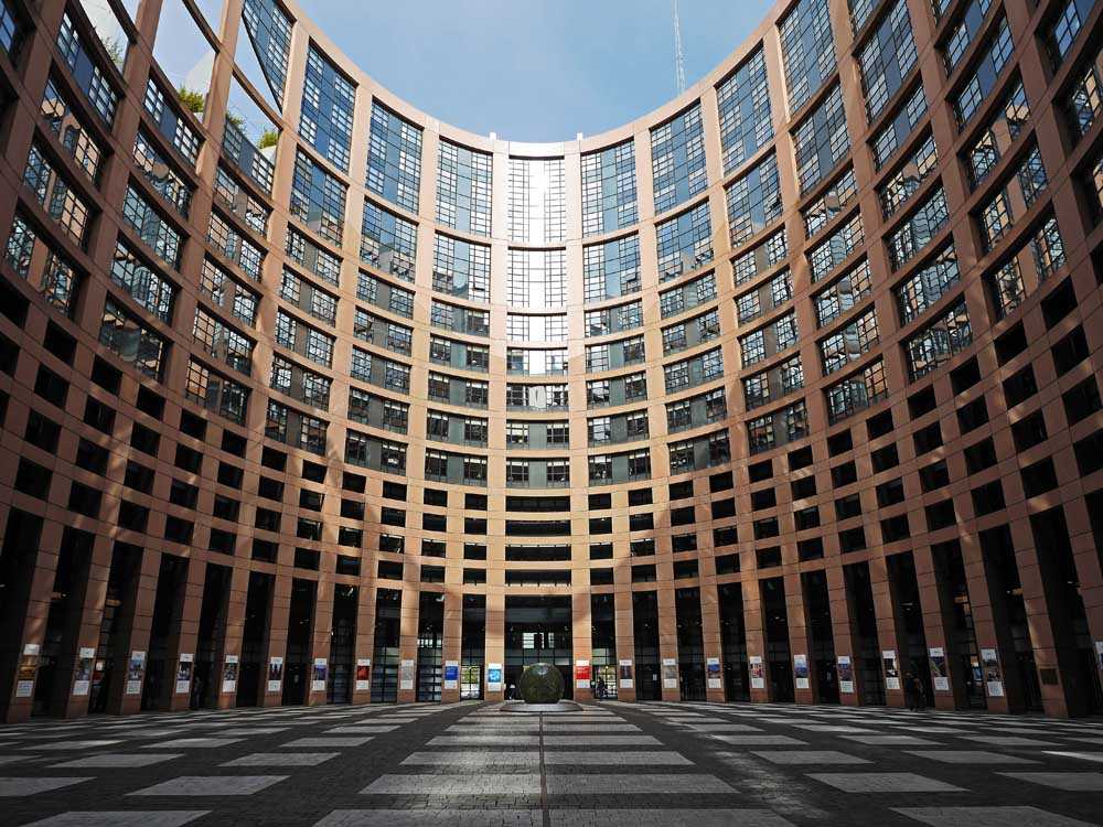 EU-parlamentet i Strasbourg. Bild:pixabay.com