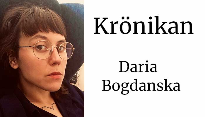 Daria Bogdanska är serietecknare, skribent och facklig organisatör. Foto: Privat/Clarte