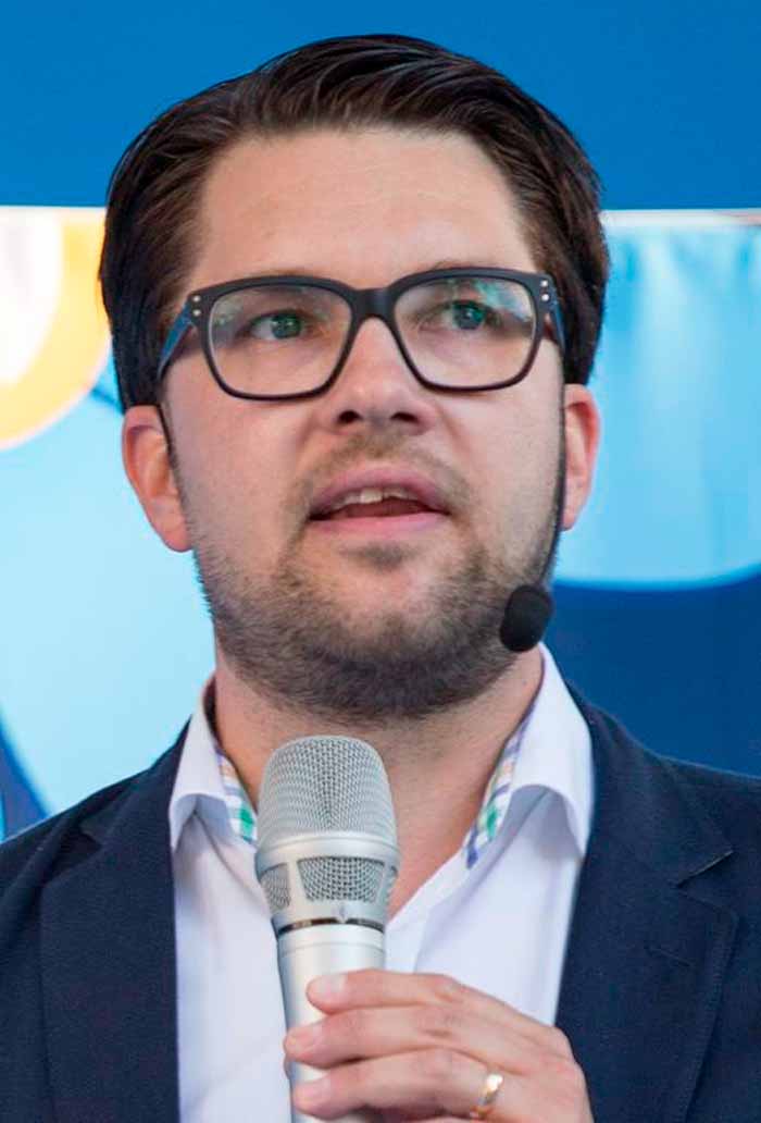 Jimmie Åkesson. Bild: Per Pettersson, CC BY 2.0 via Wikimedia Commons