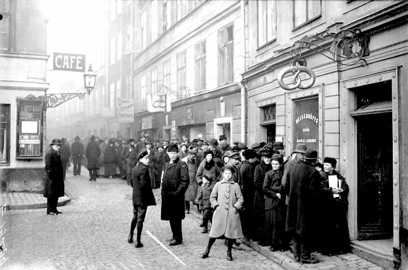 På flera håll fick rörelserna rådsliknande strukturer. Foto: Axel Malmström, Public domain, via Wikimedia Commons