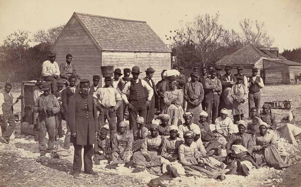 Slavar i South Carolina 1862. Bild: Henry P. Moore.