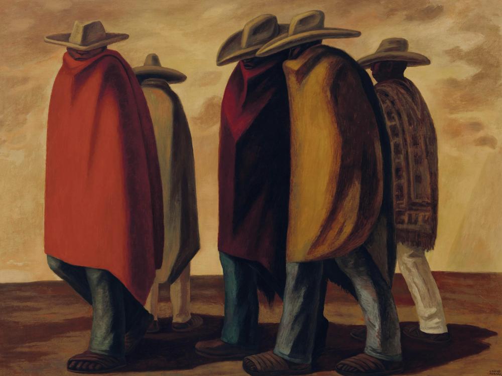 Bild: José Chávez Morado: Los Embozados, 1955.
