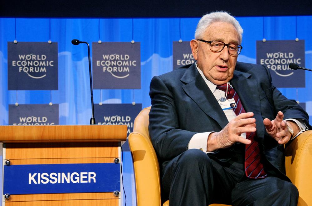 Henry Kissinger Foto:World Economic Forum/Flickr