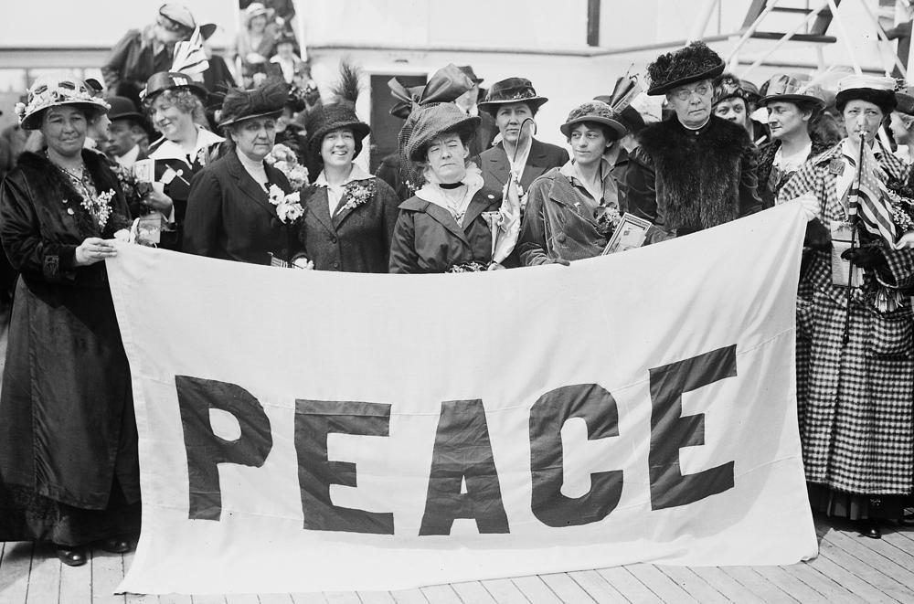 Kvinnornas fredskongress, Haag 1915. Foto: United States Library of Congress/Public Domain