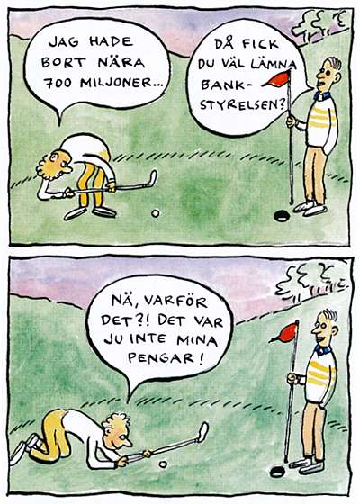 Bild: Robert Nyberg. Ur Tar ni kreditkort, Alfabeta 