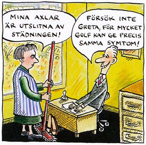 Bild: Robert Nyberg, ur albumet Gomoron! Läggdags! (Alfabeta 2007).