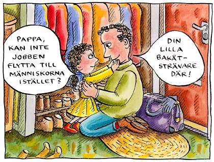 Tidsbegränsade arbets- och uppehållstillstånd - inte medborgarskap, det är EU-kommissionens bud. Bild: Robert Nyberg.