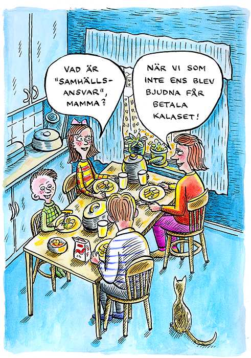 En av många tidsbilder ur Robert Nybergs bok Guldfeber.